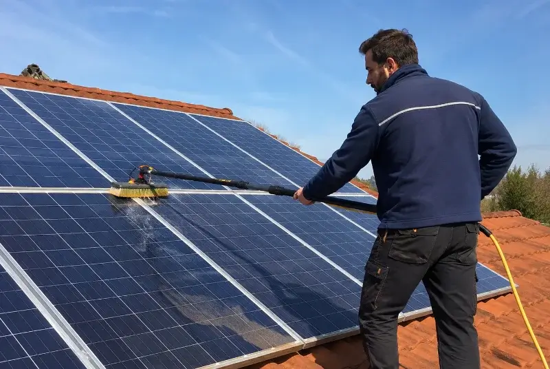 Nettoyage et entretien de panneaux solaires à Lédas-et-Penthiès